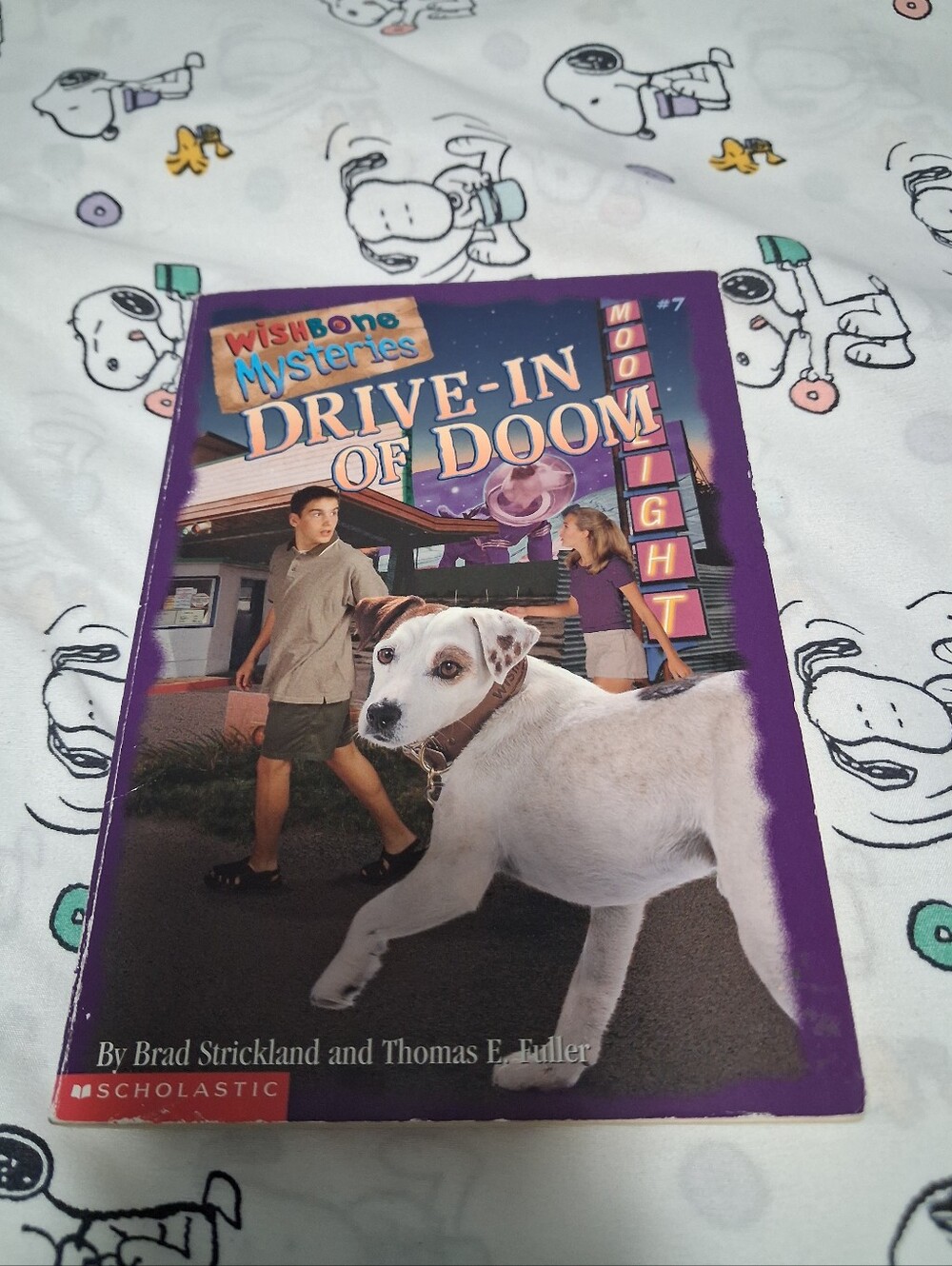 Vintage 1998 Wishbone Mysteries Book #7 Drive-In Of Doom